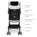 Munchkin Sparrow Travel Baby Stroller for Babies and Toddlers, Ultra Compact and Lightweight, Great for Airplane and Everyday Car Trips, Black