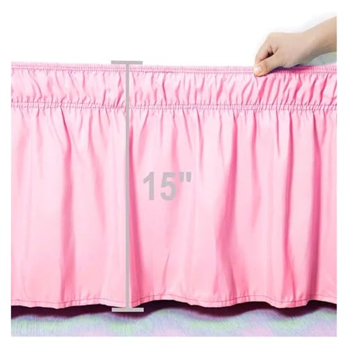 Cache-sommier élastique infroissable Pretty Comfort 140x200cm