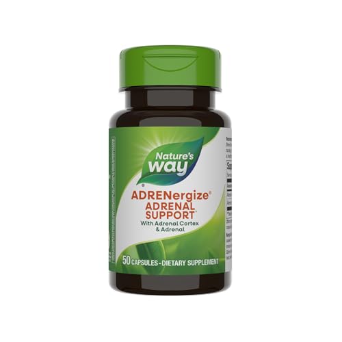 Nature's Way ADRENergize, Adrenal Support*, with Adrenal Cortex, 50 ct - image 1