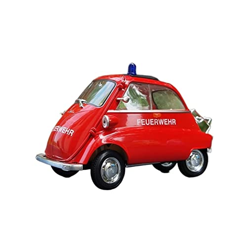 1 18 Apto para BMW Isetta Modelo Aleación Colección Coches para Adultos Adornos Exhibición De Recuerdo No Control Remoto Modelos(A)