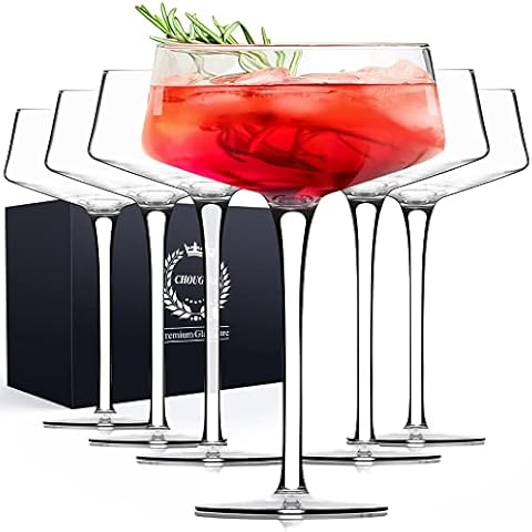 Chouggo Small Coupe Cocktail Glasses Set of 6 Cover
