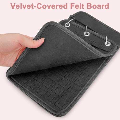 EEEKit Emaille Pin Anzeige Halter, Brosche Organizer Sammlung Aufbewahrung Kalender, Abzeichen Anzeige Tafel Seite, Pin Sammler Ordner