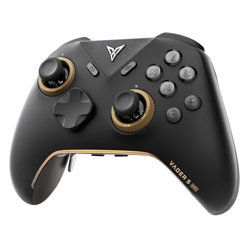 FLYDIGI Vader 5 Pro PC Controller, Forceflex Joysticks with Adjustable Ring, Forceswitch Triggers, 3ms Ultra-Low Latency, 8 Extra Buttons, Stereo Vibration, Multi-Platform for PC/NS/Android/TV