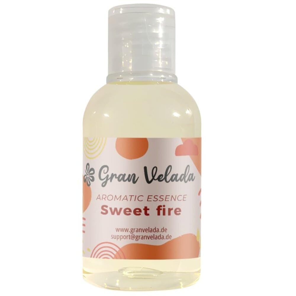 Gran Velada - Essence aromatique feu doux 1 000 ml | Parfum aphrodisiaque | Idéal pour cosmétiques naturels, bougies et savons | haute concentration | arôme durable et enveloppant