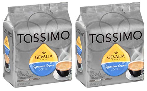 GEVALIA SIGNATURE CREMA TASSIMO T-DISC 32 COUNT