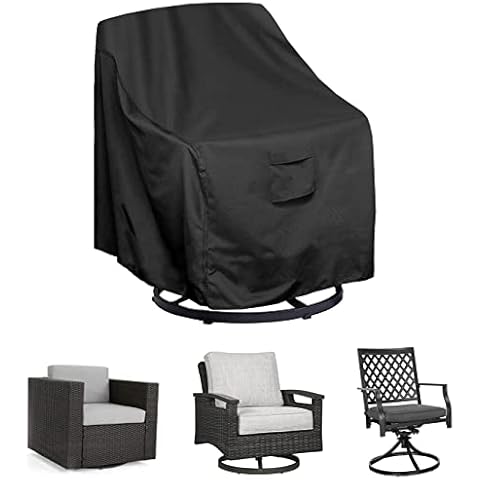 WOMACO Patio Swivel Chair Cover Cover