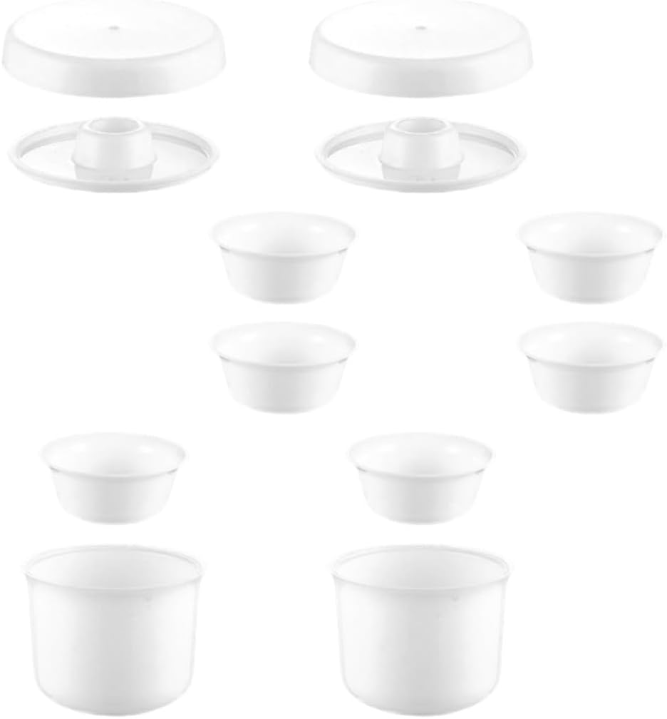 2 Sets Portable Disposable Tea Infuser Kit for Travel and Picnic 120ml Pp Plastic Tea Cups with Fine Workmanship and Beautiful Design for Outdoor