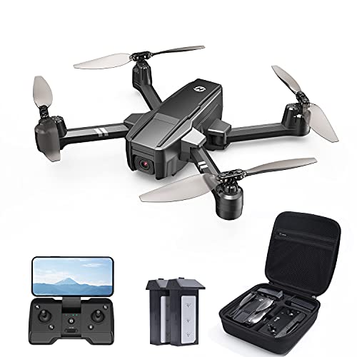 Holy Stone ドローン カメラ付き 小型 折り畳み 1080P バッテリー2個 飛行時間40分 収納ケース付き ヘッドレスモード 高速旋回モード 高度維持 2.4GHz モード1/2自由転換可 国内認証済み 誕生日ギフト HS440のサムネイル
