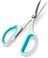 Mini Tesoura de Precisão Mimo 10,5cm – Ponta Extrafina, Aço Inox, Ideal para Scrapbook, Papelaria e Artesanato