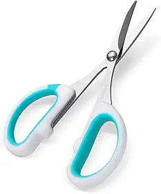 Mini Tesoura de Precisão Mimo 10,5cm – Ponta Extrafina, Aço Inox, Ideal para Scrapbook, Papelaria e Artesanato
