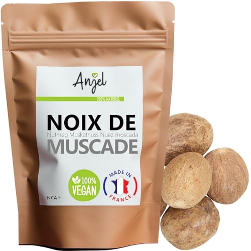 NCA - Noix de Muscade Entières - Muscade Cuisine 100% Naturel - NCA (50)