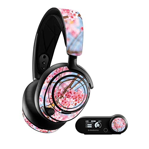MightySkins Skin Compatible with SteelSeries Arctis Nova Pro - Cherry On Sky | Protective, Durable, and Unique Vinyl Decal wrap Cover | Easy to Apply, Remove, and Change Styles | Made in The USA -  MIGHTY SKINS