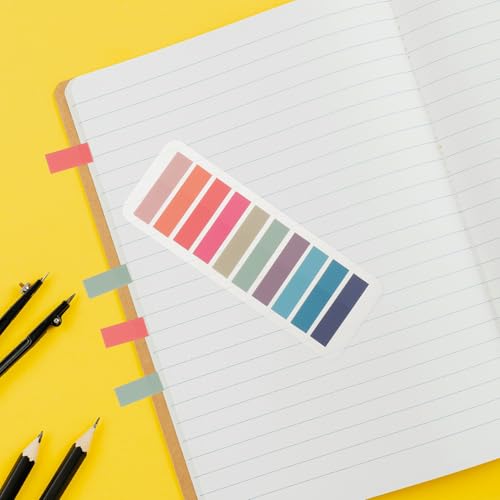 Separadores reposicionables de colores surtidos GALPADA con 2000 pestañas adhesivas índice 3