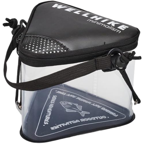 Seau de pêche multifonctionnel transparent pour vifs et camping - 2
