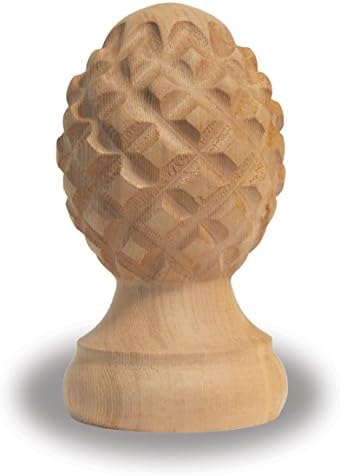 Pineapple Finial 4" - Cedar
