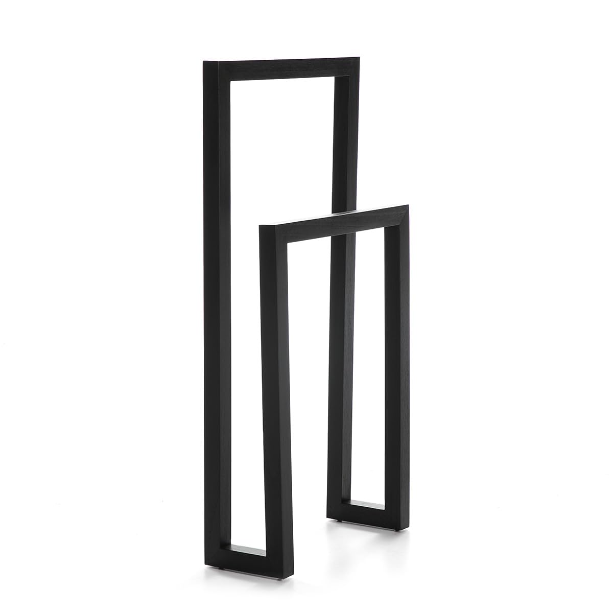 Plateau de table noir HPL 85cm rond épaisseur 2cm pour bistrot et salon
