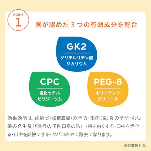 HaRENO 薬用歯磨き粉 ホワイトニング 歯周病ケア 歯の黄ばみ 低刺激 医薬部外品 60g (シトラスミント) の商品画像 2