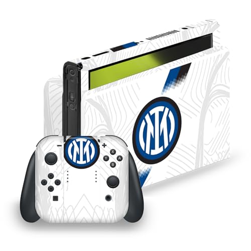 Skin Inter Milan Nintendo Switch OLED autocollant vinyle anti-rayure couverture complète