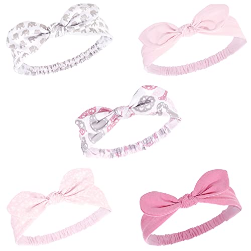 Image of Hudson Baby Cotton and Synthetic Headbands, Size 0-24 Months