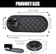 Multifunction Car Anti-Slip Mat,Auto Antirutschmatte Handyhalterung,Silikon-Matte Telefonpad für Autodekorationen,Brillen,Handys Verwendet(Schwarz)