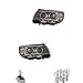 Produktbild EISENFELS Bundle Set 106527681 erstellt mit Scheinwerfer rechts & links + OSRAM Leuchtmittel D1S NIGHT BREAKER + PY21W Diadem Chrome kompatibel mit X1 E84