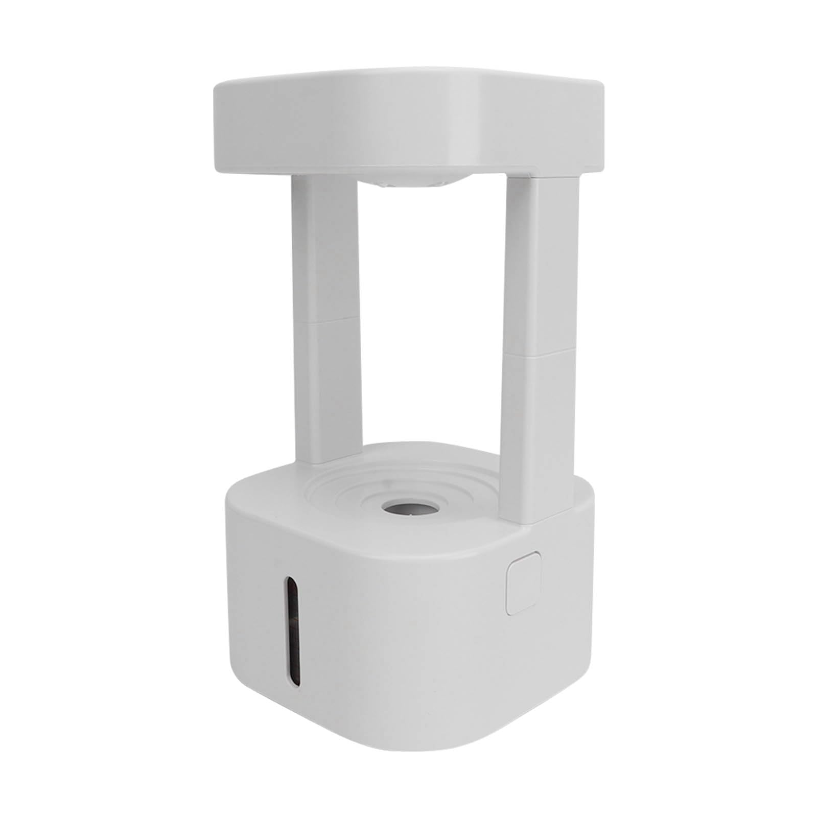 Humidificador Ultrasónico de Niebla Fría con Tecnología Antigravedad 580 Ml Funcionamiento Silencioso Menos de 30 DB Apagado Automático para Dormitorio Oficina Hogar (luz blanca)