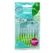 Produktbild TePe Interdental Brush, Original, Green, 0.8 mm/ISO 5, 8pcs, plaque removal, efficient clean between the teeth, tooth floss, for narrow gaps