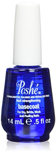 Poshe Nail Strengthening Treatment Base Coat, 0.5 Fluid Ounce