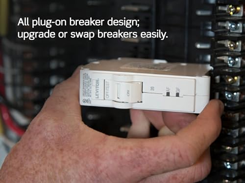 Listado y reviews de Centro de carga ligero Leviton para garaje los más recomendados. 6 Imagen adicional