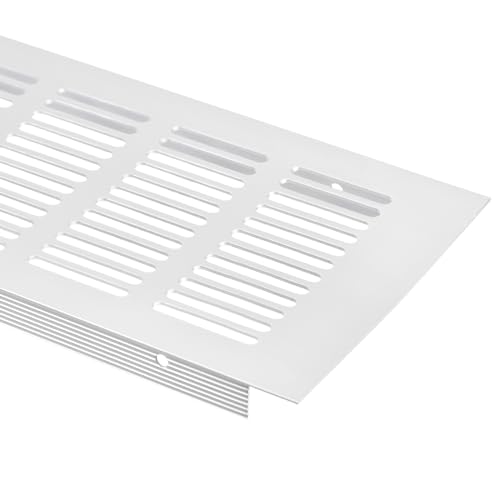Grille de ventilation 500x100 mm en aluminium Quarkzman pour aération de meuble