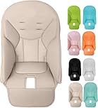 Baby High Chair Cushion - Baby High Chair Cover Replacement, Breathable PU Leather Cover for Kids Dining Chairs, Kids Dining Chairs Seat Cushion for Peg-peregos,Siesta Zero3,Baoneo,KosmicJané