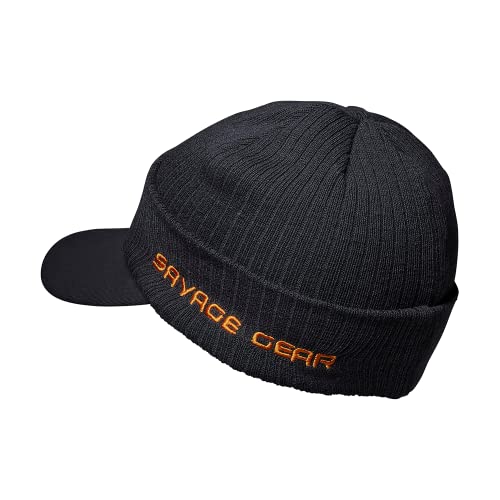 Bonnet Gris Savage Gear Peak Isotherme et Ajustable
