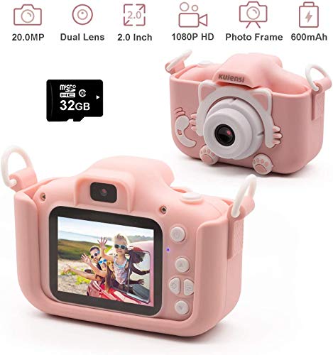 image for RobotsDeal Digital Kids Camera Video Gifts for Girls Boys, 32GB Memory