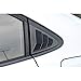 RUIHE 2pc Carbon Fiber Color Rear Quarter Panel Window Side Louvers Vent Fit for Toyota Corolla Sedan 2019 2020 2021 2022 2023 2024