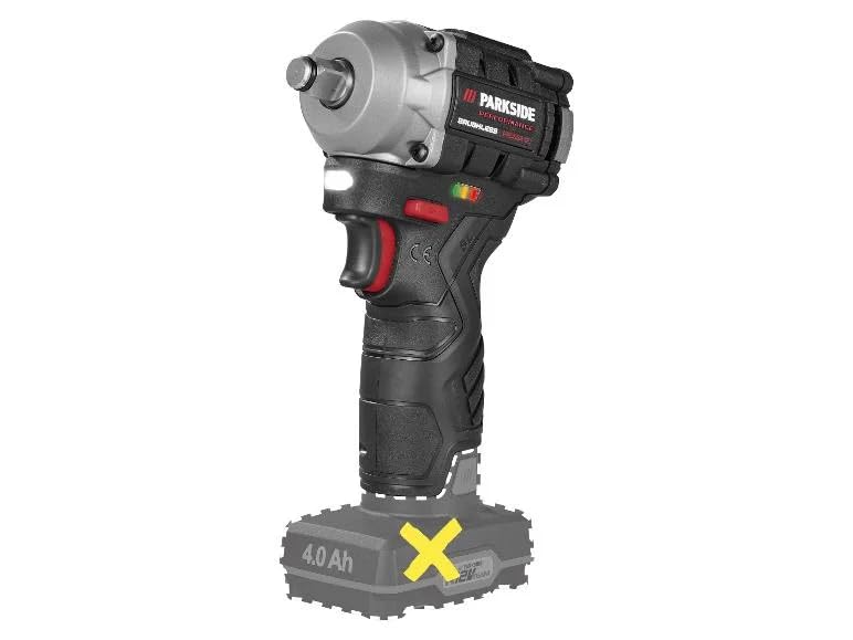 PARK SIDE PERFORMANCE Cordless Impact Driver 12 V PPDSSA 12 - Battery Charger NOT INCLUDED