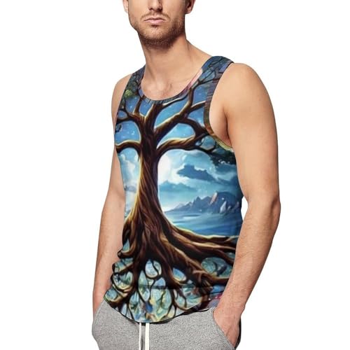 Men's Sleeveless Undershirt Summer Tank Shirts Sportswear - Moisture Wicking4