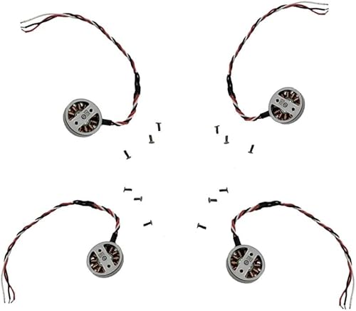 Motores de brazo para D-JI Mavic Mini 2 izquierda derecha delantera trasera brazos motor con tornillos Drone piezas de repuesto (color 4 piezas)