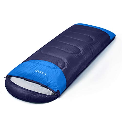Coolzon Lightweight Backpacking Sleeping Bag For Adults Boys And Girls, Cold Weather Kids Sleeping Bag For All Season Hiking & Camping #TOP2
