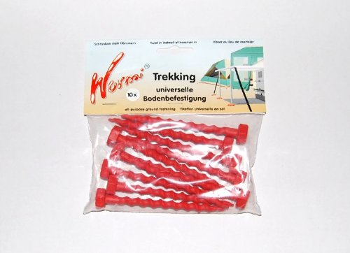 Wurmi® - Zeltheringe/Schraubheringe - NEU - Markisenset Womo 2021 mit Hakenclips - VERTRIEB - HOLLY PRODUKTE STABIELO ® - INNOVATIONEN MADE in GERMANY - holly-sunshade ®