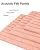 MAGICUBETIC 12 Pack Self-Adhesive Acoustic Wall Panels,12x12 Inch-Pink