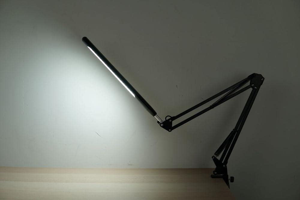 Luci A Clip Lampada Pinza Luce Da Lettura Luce Da Lettura Clip Braccio A Bilanciere Nero Usb Clip Lamp Led Eye Protection Lampada Da Tavolo Dimmerazione E Colore Miscelazione Lampada Da Lettura Camera