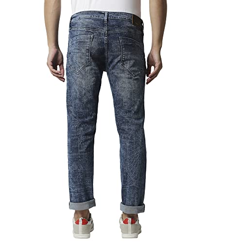 Image of Pepe Limited Edition Collection Light Tone Wash Cotton Stretch Cash Regular Fit Mens Jeans