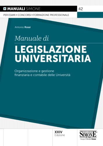 Manuale di legislazione universitaria