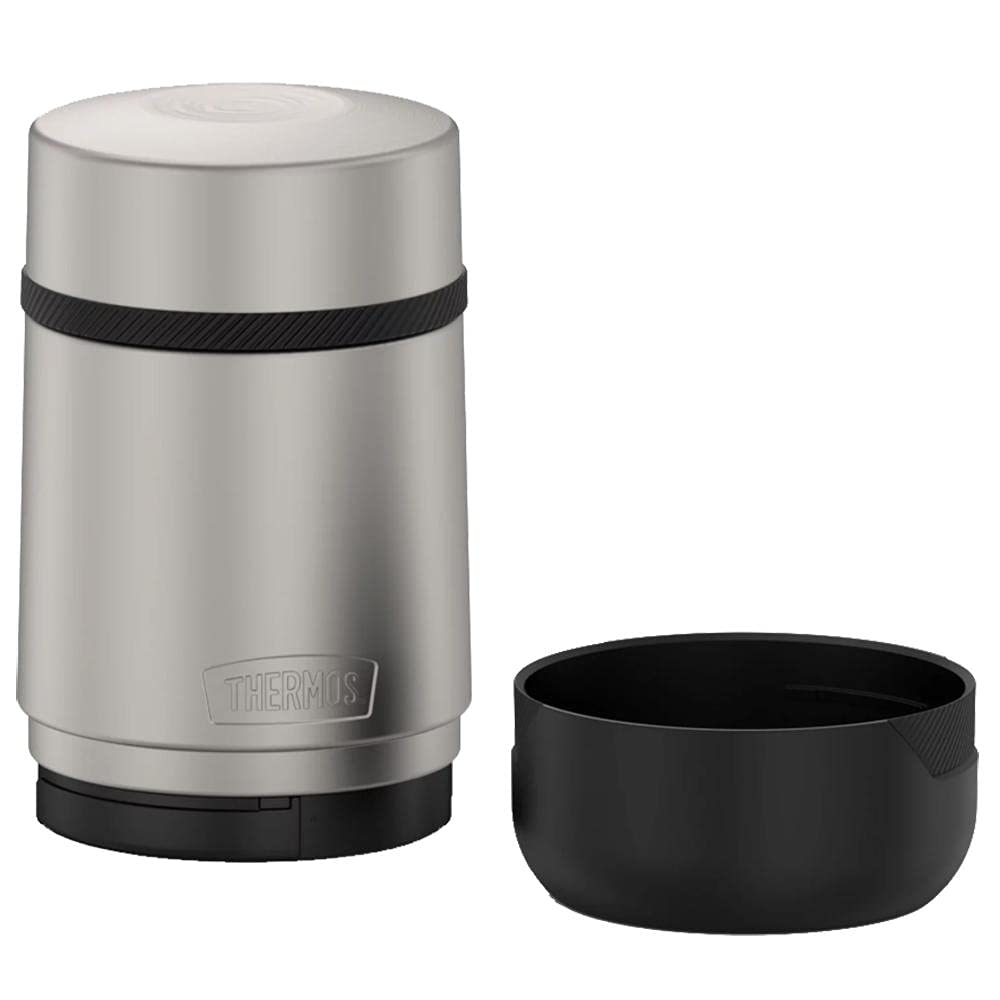 THERMOS ALTA SERIES BY Tarro de acero inoxidable (18 onzas), color negro