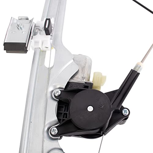 Image of TRQ Front Power Window Regulator and Motor Assembly RH Right Passenger Side Compatible with Select Cadillac /Chevrolet /GMC Models GM1351110 741-645 15077852 19120847 88981019