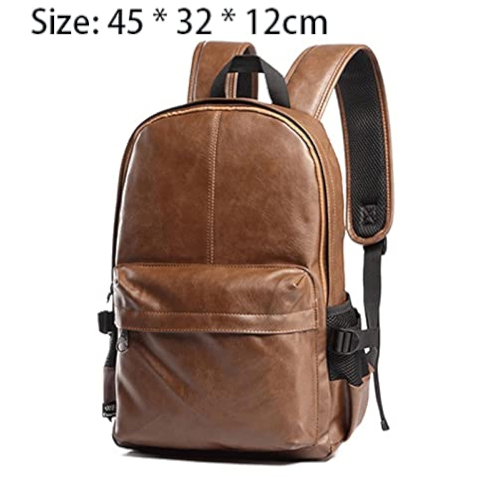 Vintage Leather Travel Backpack for Men, Laptop Bag