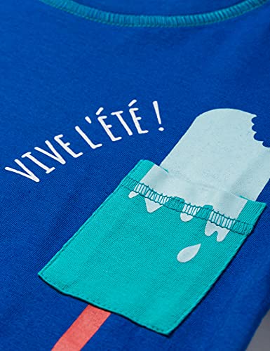 Mon P'tit Dodo Bg.eski.PSH Set di Pigiama, Blu/Blu...