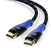 AURUM CABLES 40ft HDMI Cable 4K@60Hz Ultra HD, High Speed with Ethernet HDMI Cable Braided Nylon & Gold Connectors, ARC, CL3 Rated - Compatible with TV, PC, Monitor, Laptops, PS3, PS5, PS4