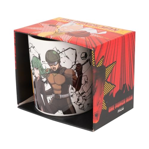 Grupo Erik Ceramic Mug - One Punch Man Merch, One Punch Man Heroes, 3.74 x 3.15 inches - Image 2