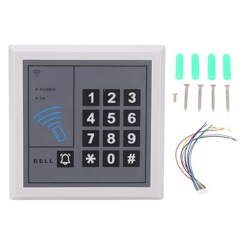 Wi Fi Access Control Keypad, for Tuya APP Wire Less Entry Security Access Controller, 125KHz Independent Keyless Password Lock Door Lock Opene for Garage, Office
